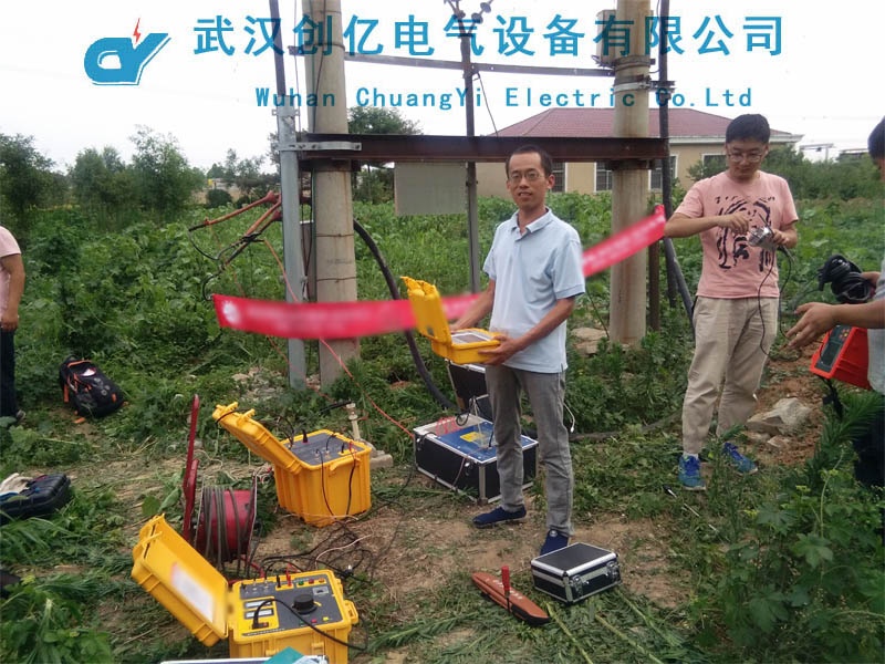 炎炎夏日，我司為孟電集團(tuán)調(diào)試電纜故障測試系統(tǒng)售后保障